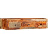 vidaXL Zidni konzolni stol od masivnog drva šišama 100 x 25 x 20 cm | shoptok.hr
