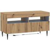  3-dijelni LED TV kabinet Hrast artisan Konstruirano drvo | shoptok.hr