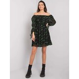 Factory Price Dress-LC-SK-22K-3040.19P-Black-Green | shoptok.hr