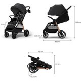 Kinderkraft Sportska kolica Grande 2, Black | shoptok.hr