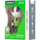  Interaktivni robot koji ponavlja riječi, svijetleće oči, zeleni | shoptok.hr