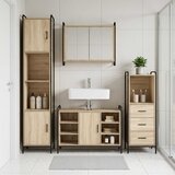  Set ormarića za kupaonicu 4 kom. Hrast sonoma 40 x 36 x 181 cm Cijene