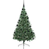  Umjetno predsvijetljeno božićno drvce Zelena 210 cm PVC | shoptok.hr