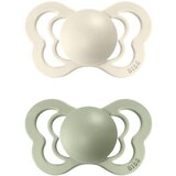 Bibs Couture Natural Rubber Size 2: 6+ months duda Ivory / Sage 2 kom | shoptok.hr