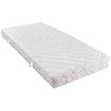 vidaXL Krevet od umjetne kože s madracem bijeli 160 x 200 cm | shoptok.hr