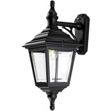 Elstead Lighting Elstead Kerry Zunanja stenska svetilka z 1 lučjo, črna, IP44, E27, (22100007) | Shoptok.si