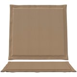  Jastučići za sjedenje i leđa 4 pcs Sivosmeđa 47 x 45 x 2 cm | shoptok.hr