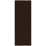 Balkonski Balkonsko platno rjavo 80x240 cm tkanina Oxford, (20702614) | Shoptok.si