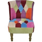  Francuske stolice od tkanine 2 kom patchwork dizajn | shoptok.hr