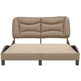  Okvir kreveta bez madraca Hvar boja cappuccina 120x200 cm umjetna koža | Eponuda.com
