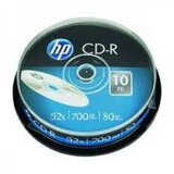 Hp 74HP10/Z CD-R 52X 10PK SPINDLE 700MB 69308 disk Cene'.'