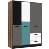 CARRYHOME OMARA ZA OBLAČILA, siva, zelena, črna, bela, barve hrasta | Shoptok.si