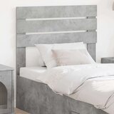  Vzglavje z vzglavjem Betonsko siva 75 cm Konstruiran les, (5000109750) | Shoptok.si