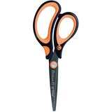  ŠKARE ŠKOLSKE 15CM ZA LJEVAKE GRIFFIX PELIKAN 819176 NEON NARANČASTE/CRNE BLISTER | shoptok.hr