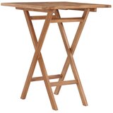  Sklopivi vrtni stol 60 x 60 x 75 cm od masivne tikovine | shoptok.hr