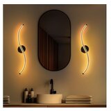 Opviq Crna LED zidna lampa Yilan – | shoptok.hr