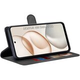 Techsuit Diary Book preklopna maska za Honor 400 Smart 5G / 400 Smart 4G / X7d 4G -crna | shoptok.hr