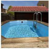  Drveni bazen NEMO 4,3x3 - V.1,18 m - sidrenje betoniranjem | shoptok.hr