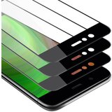 Cadorabo Huawei NOVA 2 - Zaščitna folija v transparentno s čarno - 3-pack Kaljeno steklo za zaščito zaslona s trdoto 9H in 3D dotikom, (20547855) | Shoptok.si