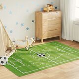 vidaXL Dječji tepih nogometni teren zeleni 160x230cm periv protuklizni | shoptok.hr
