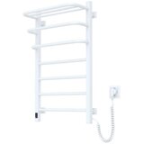  Električni sušač peškira sa termostatom FORTIS 155W 80x48 cm IP44 beli desni | Eponuda.com
