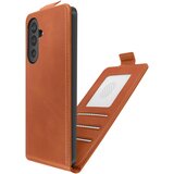 AVIZAR Etui za Galaxy A17 navpični preklopni z jekleno verižico za čez ramo, Rjava, (5000275159) | Shoptok.si