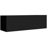  Komplet TV omaric 6-delni črna iverna plošča, (20730635) | Shoptok.si
