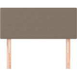  Uzglavlje smeđesivo 100x5x78/88 cm od tkanine | shoptok.hr
