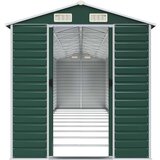  Vrtna lopa zelena 191x895x198 cm pocinkano jeklo, (20956262) | Shoptok.si