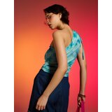 Sinsay Top na jedno rame s naborima | shoptok.hr
