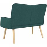  Kauč za dvoje Tamnozelena 115 x 61 x 87 cm tkanina | shoptok.hr