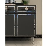 Hanah home Komoda Belly KB150 Anthracite Silver