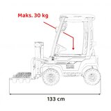 Ramiz Otroški viličar JCB RUMENA z daljincem | Shoptok.si