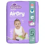 pelene double care air dry 5 junior 36kom