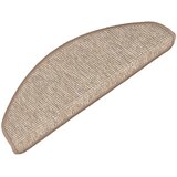  Prostirke za stepenice 15 kom 65x21x4 cm svijetlosmeđe poluokrugle velike | shoptok.hr
