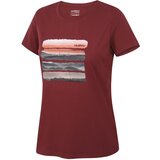 Husky Women's cotton T-shirt Tee Vane L burgundy Cijene