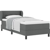 vidaXL Box Spring postelja z vzmetnico Temno siva 80x200 cm Tkanina, (22080936) | Shoptok.si