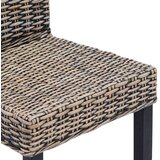  Jedilni stol 2 pcs Črna pranja 45 x 54 x 93 cm, (5000093052) | Shoptok.si