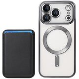 INF Črn magnetni etui, združljiv z iPhone 17 Pro - Vključuje držalo za kartice Magsafe, (5000274924) | Shoptok.si