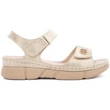GOODIN Women's Gold Sandals | shoptok.hr