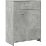 vidaXL Kupaonski ormarić siva boja betona 60x33x80cm konstruirano drvo | shoptok.hr
