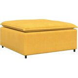  Modularni kauč s podnožjem, svijetložuti 100x100x48 cm | shoptok.hr