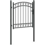  Ogradna vrata EMMEN 125 x 100 cm Čelik s praškastim premazom | Eponuda.com