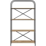 vidaXL Knjižna polica artisan hrast 80 x 30 x 146 cm Konstruiran les | Shoptok.si
