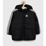 Adidas Otroška jakna črna barva