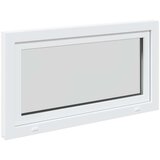  Okno za klet RISOR 110 x 60 cm PVC in steklo Bela, (5000215197) | Shoptok.si