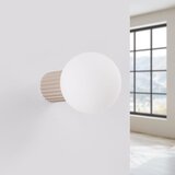 Sollux Stenska svetilka HALO taupe IP44, (5000352058) | Shoptok.si