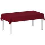  Tkanina za stol 5 kom. Pravokutni Vinska crvena 110 x 180 cm | shoptok.hr