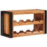  Stalak za vino Smeđa 100 x 45 x 33 cm Čvrsto drvo akacije | shoptok.hr