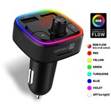 Connect IT CCC-9090-BK - led rgb fm predajnik za automobil sa handsfree funkcijom, crna | Eponuda.com